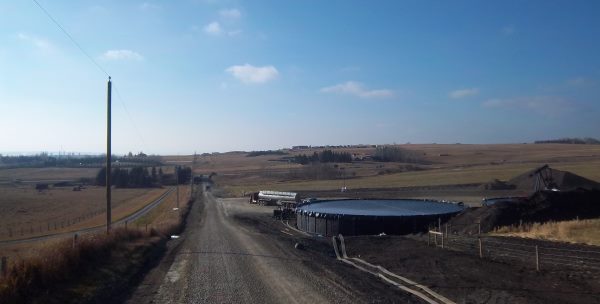 Frac Hauling. C-ring for frac water