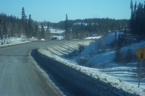 The Narrow, twisting s-curves of the Ingraham Trail