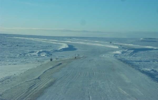 Ice Road Scenery