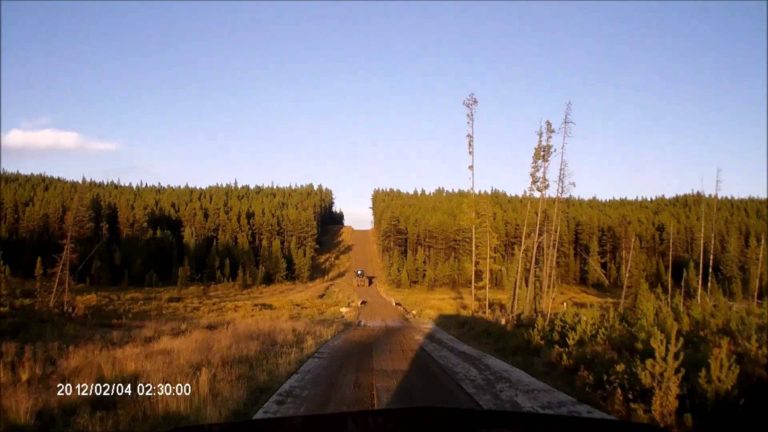 Truck driving videos. Oilfield trucking to a drilling rig