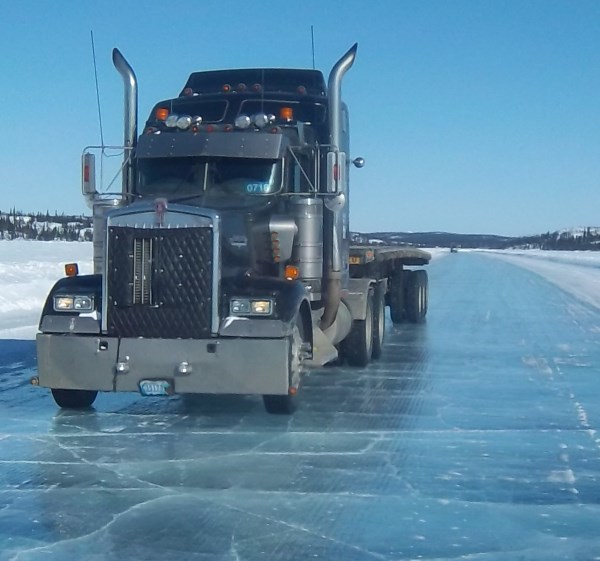 Ice Road Drivers. 2001 Kenworth W900