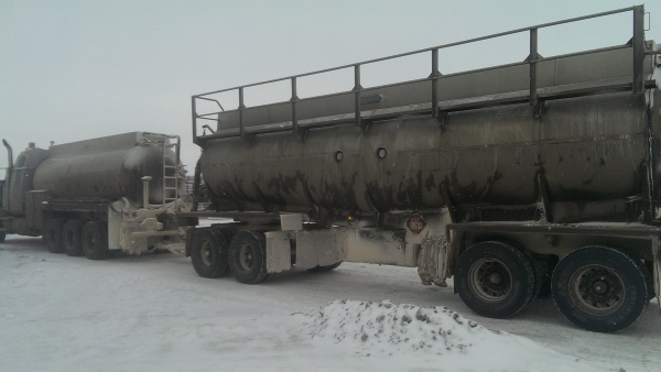 Frac hauling