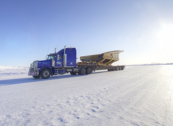 Big Rig Pictures. Western Star on the ice roads