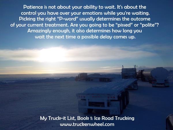 Quotes from the ice roads